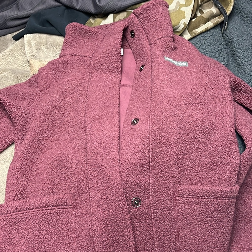 Columbia long fleece jacket (panorama) - medium - Picture 5 of 6